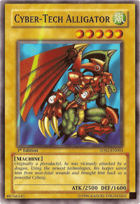 Cyber-Tech Alligator [5DS2-EN003] Common - POKÉ JEUX