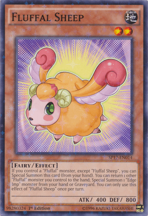Fluffal Sheep [SP17-EN014] Starfoil Rare - POKÉ JEUX