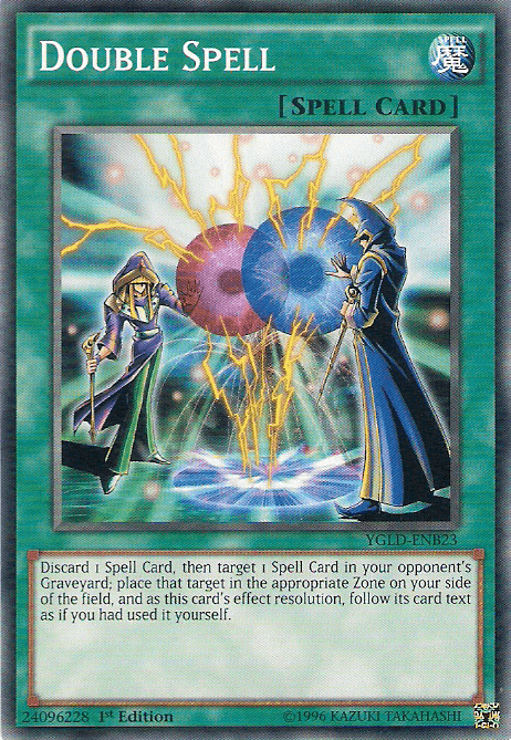 Double Spell [YGLD-ENB23] Common - POKÉ JEUX