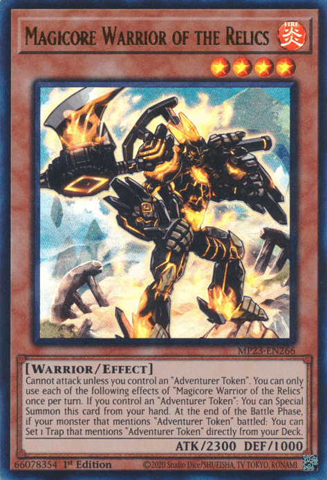 Magicore Warrior of the Relics [MP23-EN266] Ultra Rare - POKÉ JEUX