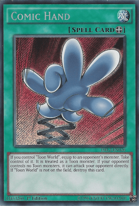 Comic Hand [DRL2-EN026] Secret Rare - POKÉ JEUX