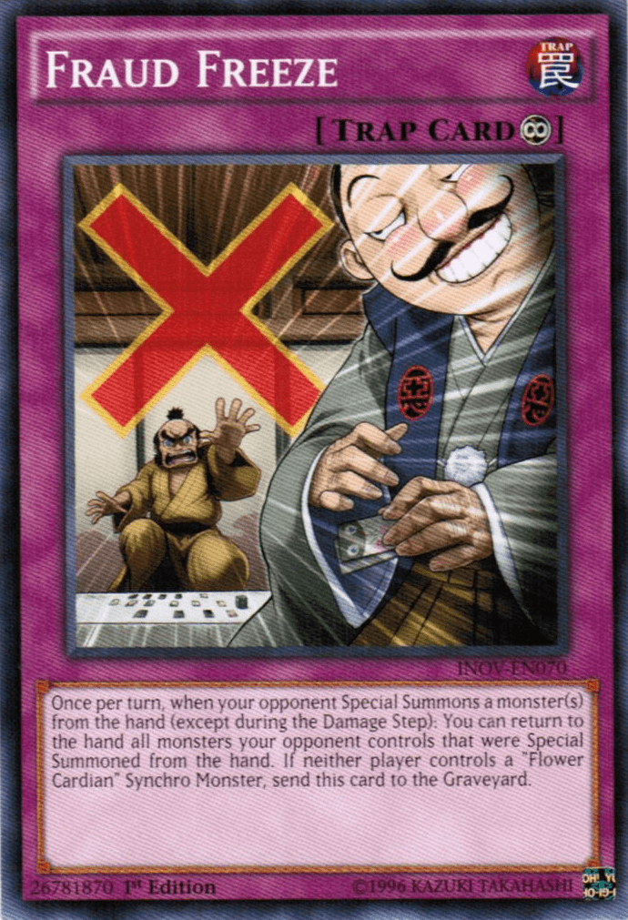 Fraud Freeze [INOV-EN070] Common - POKÉ JEUX
