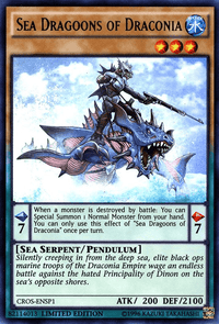 Sea Dragoons of Draconia (CROS-ENSP1) [CROS-ENSP1] Ultra Rare - POKÉ JEUX