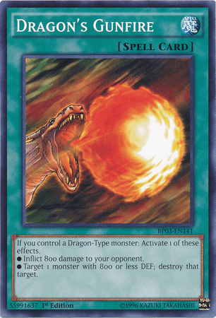 Dragon's Gunfire [BP03-EN141] Common - POKÉ JEUX