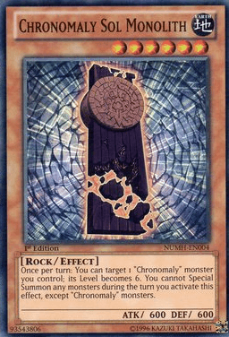 Chronomaly Sol Monolith [NUMH-EN004] Super Rare - POKÉ JEUX