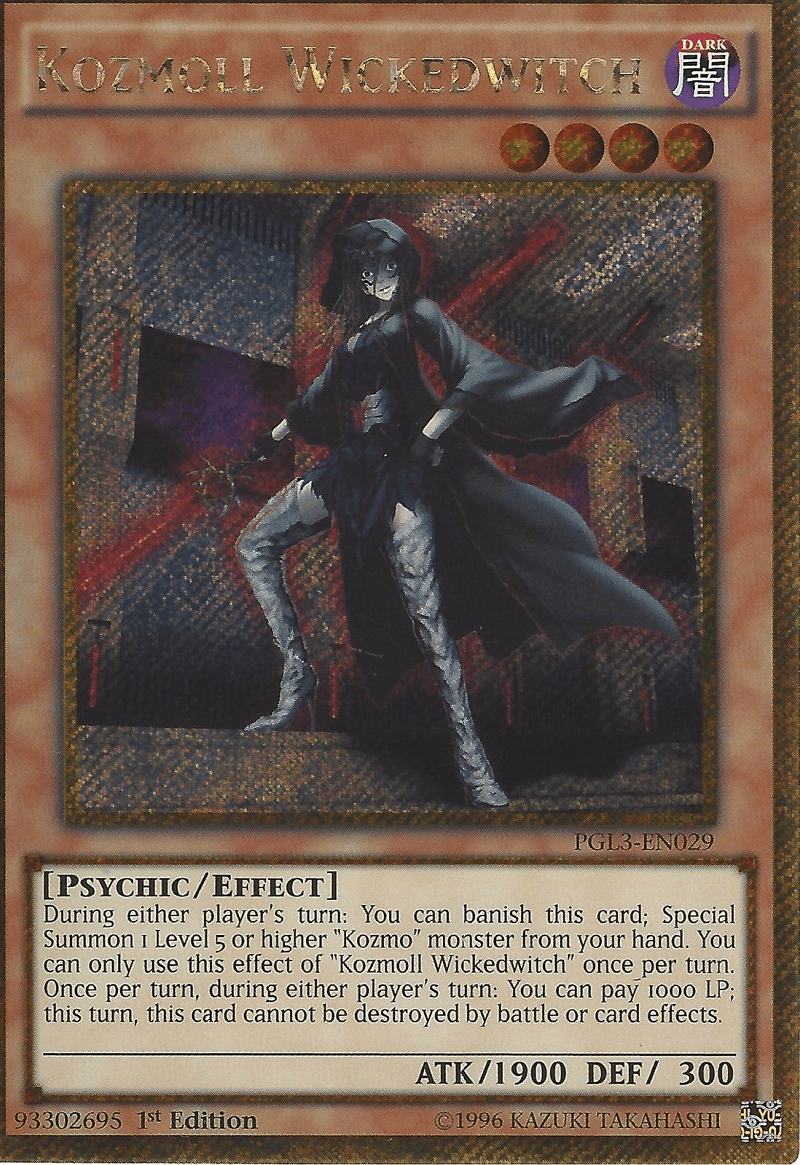 Kozmoll Wickedwitch [PGL3-EN029] Gold Secret Rare - POKÉ JEUX