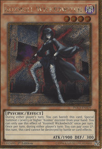 Kozmoll Wickedwitch [PGL3-EN029] Gold Secret Rare - POKÉ JEUX