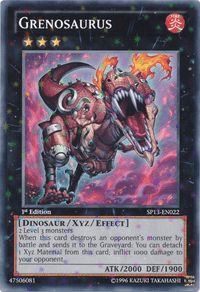 Grenosaurus [SP13-EN022] Starfoil Rare - POKÉ JEUX