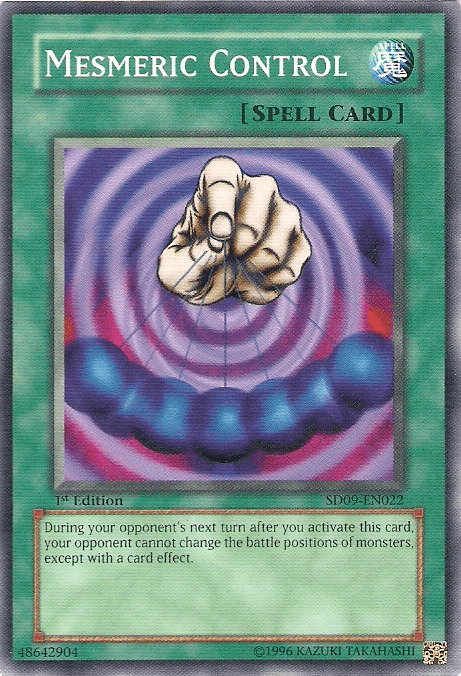Mesmeric Control [SD09-EN022] Common - POKÉ JEUX