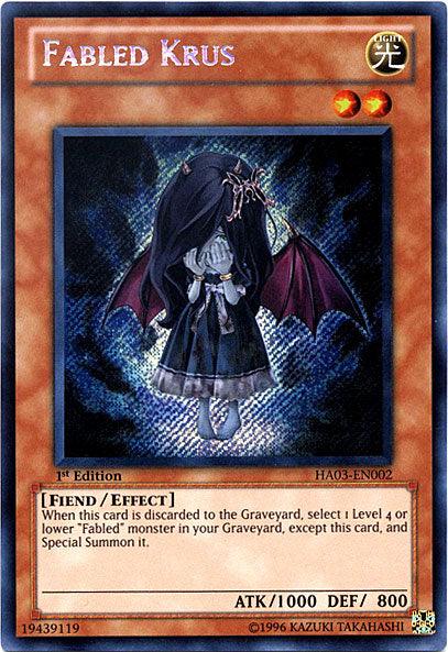 Fabled Krus [HA03-EN002] Secret Rare - POKÉ JEUX
