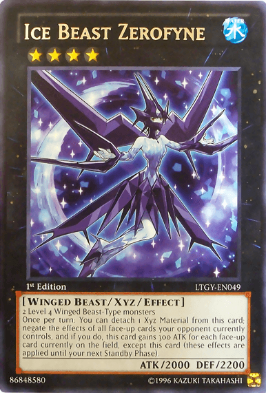 Ice Beast Zerofyne [LTGY-EN049] Rare - POKÉ JEUX