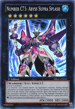 Number C73: Abyss Supra Splash [DRLG-EN041] Super Rare - POKÉ JEUX