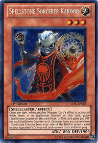 Spellstone Sorcerer Karood [STBL-EN083] Secret Rare - POKÉ JEUX