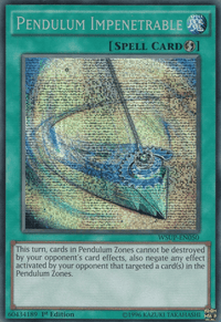 Pendulum Impenetrable [WSUP-EN050] Secret Rare - POKÉ JEUX