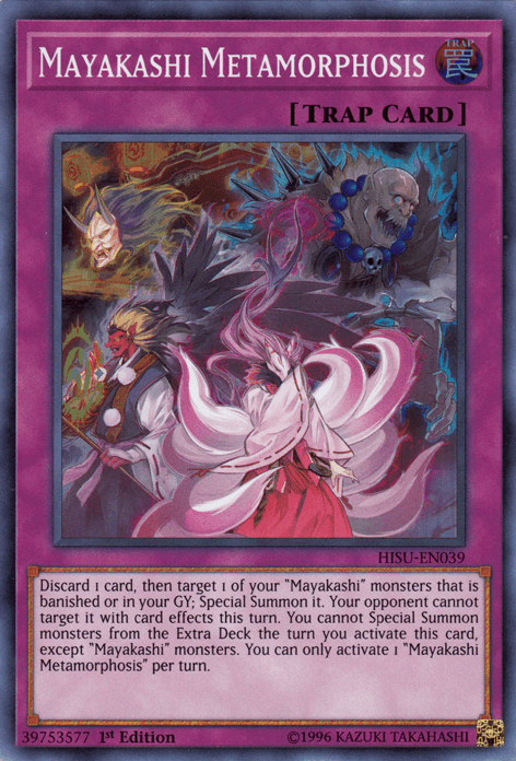 Mayakashi Metamorphosis [HISU-EN039] Super Rare - POKÉ JEUX