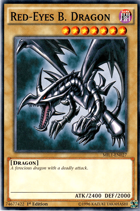 Red-Eyes B. Dragon [MIL1-EN027] Common - POKÉ JEUX