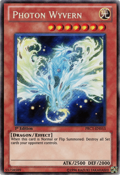 Photon Wyvern [PRC1-EN015] Secret Rare - POKÉ JEUX