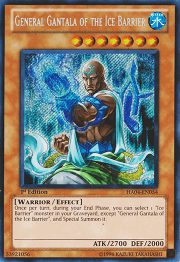 General Gantala of the Ice Barrier [HA04-EN054] Secret Rare - POKÉ JEUX