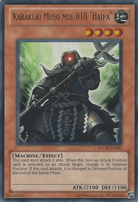 Karakuri Muso mdl 818 "Haipa" [STOR-EN083] Ultra Rare - POKÉ JEUX