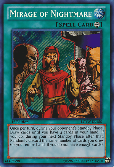 Mirage of Nightmare [LCYW-EN155] Secret Rare - POKÉ JEUX