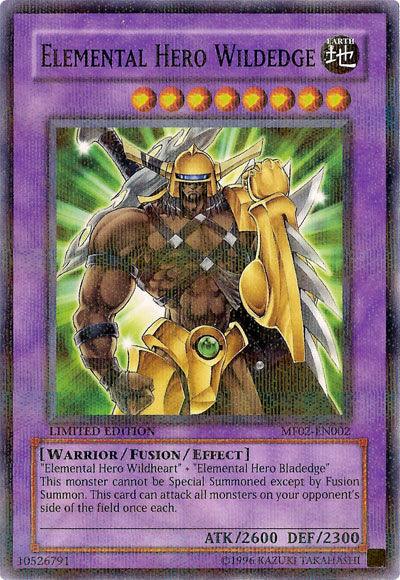Elemental Hero Wildedge [MF02-EN002] Rare - POKÉ JEUX