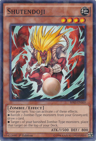 Shutendoji [BP03-EN069] Shatterfoil Rare - POKÉ JEUX