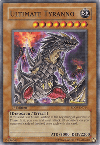 Ultimate Tyranno [SD09-EN014] Common - POKÉ JEUX