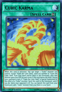 Cubic Karma [MVP1-EN041] Ultra Rare - POKÉ JEUX