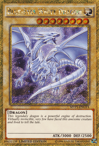 Blue-Eyes White Dragon [MVP1-ENGV4] Gold Secret Rare - POKÉ JEUX
