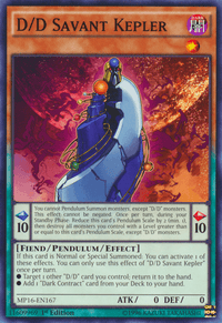 D/D Savant Kepler [MP16-EN167] Common - POKÉ JEUX
