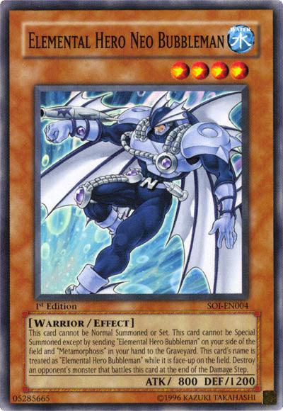 Elemental Hero Neo Bubbleman [SOI-EN004] Common - POKÉ JEUX