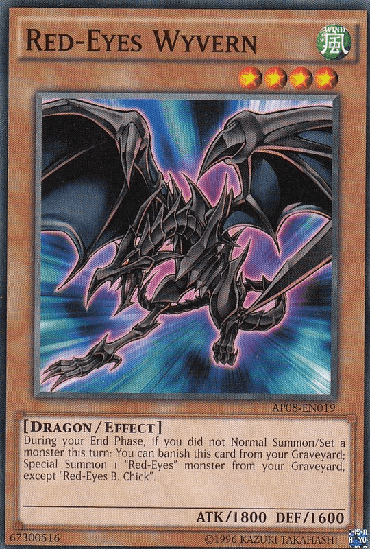 Red-Eyes Wyvern [AP08-EN019] Common - POKÉ JEUX