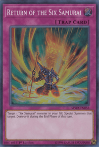 Return of the Six Samurai [SPWA-EN052] Super Rare - POKÉ JEUX