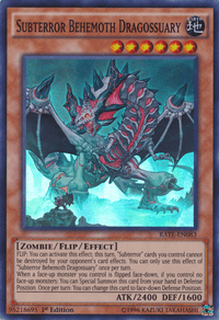 Subterror Behemoth Dragossuary [RATE-EN083] Super Rare - POKÉ JEUX
