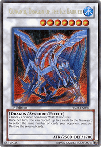 Gungnir, Dragon of the Ice Barrier [HA03-EN030] Secret Rare - POKÉ JEUX
