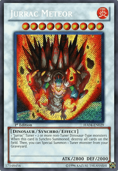 Jurrac Meteor [HA04-EN029] Secret Rare - POKÉ JEUX