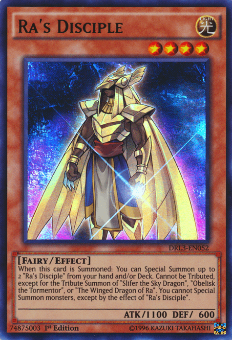 Ra's Disciple [DRL3-EN052] Ultra Rare - POKÉ JEUX
