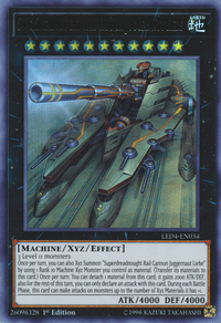 Superdreadnought Rail Cannon Juggernaut Liebe [LED4-EN034] Ultra Rare - POKÉ JEUX