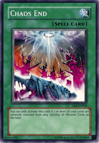 Chaos End [DR2-EN036] Common - POKÉ JEUX