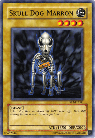 Skull Dog Marron [DR3-EN003] Common - POKÉ JEUX