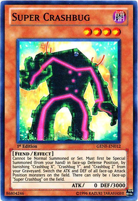 Super Crashbug [GENF-EN012] Super Rare - POKÉ JEUX