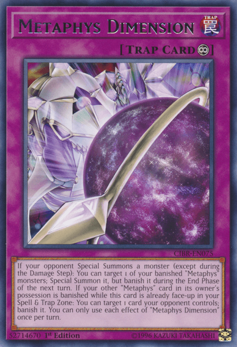 Metaphys Dimension [CIBR-EN075] Rare - POKÉ JEUX