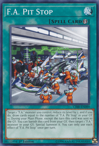 F.A. Pit Stop [CIBR-EN089] Common - POKÉ JEUX