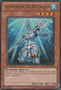 Elemental HERO Ocean [LCGX-EN025] Rare - POKÉ JEUX