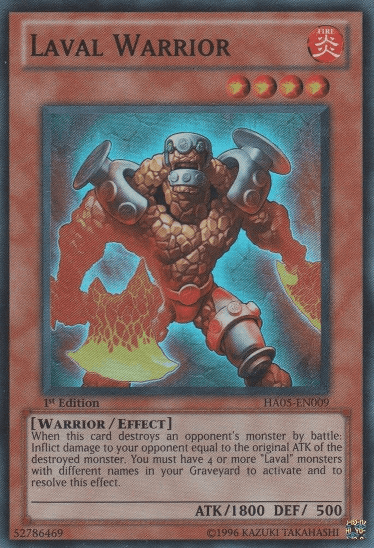 Laval Warrior [HA05-EN009] Super Rare - POKÉ JEUX