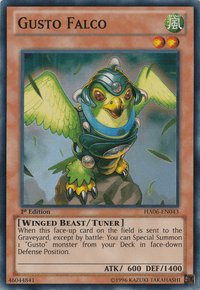 Gusto Falco [HA06-EN043] Super Rare - POKÉ JEUX