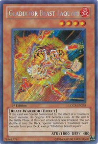 Gladiator Beast Laquari [LCGX-EN238] Secret Rare - POKÉ JEUX