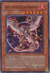 Horus the Black Flame Dragon LV6 [SOD-EN007] Super Rare - POKÉ JEUX