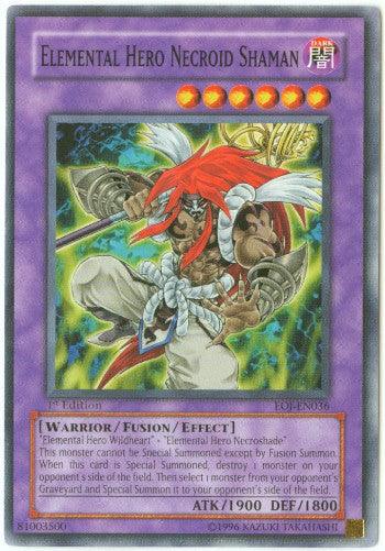 Elemental Hero Necroid Shaman [EOJ-EN036] Common - POKÉ JEUX