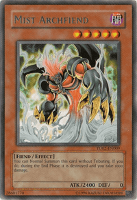 Mist Archfiend [TU02-EN009] Rare - POKÉ JEUX